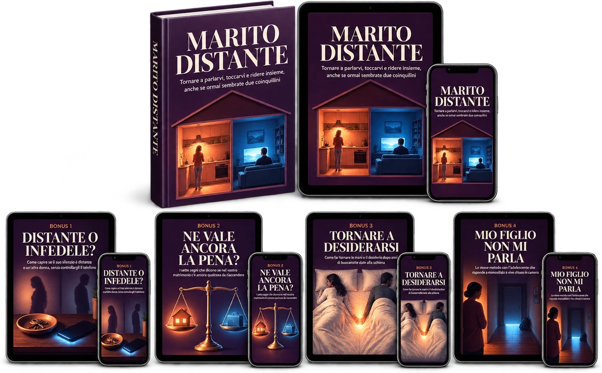 Il pacchetto completo: la guida Marito Distante + 4 bonus
